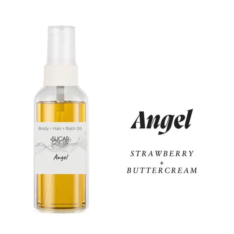 1.5 Oz Sampler Body Oil W/Sprayer Vegan Friendly Handcrafted ~ Best Sellers