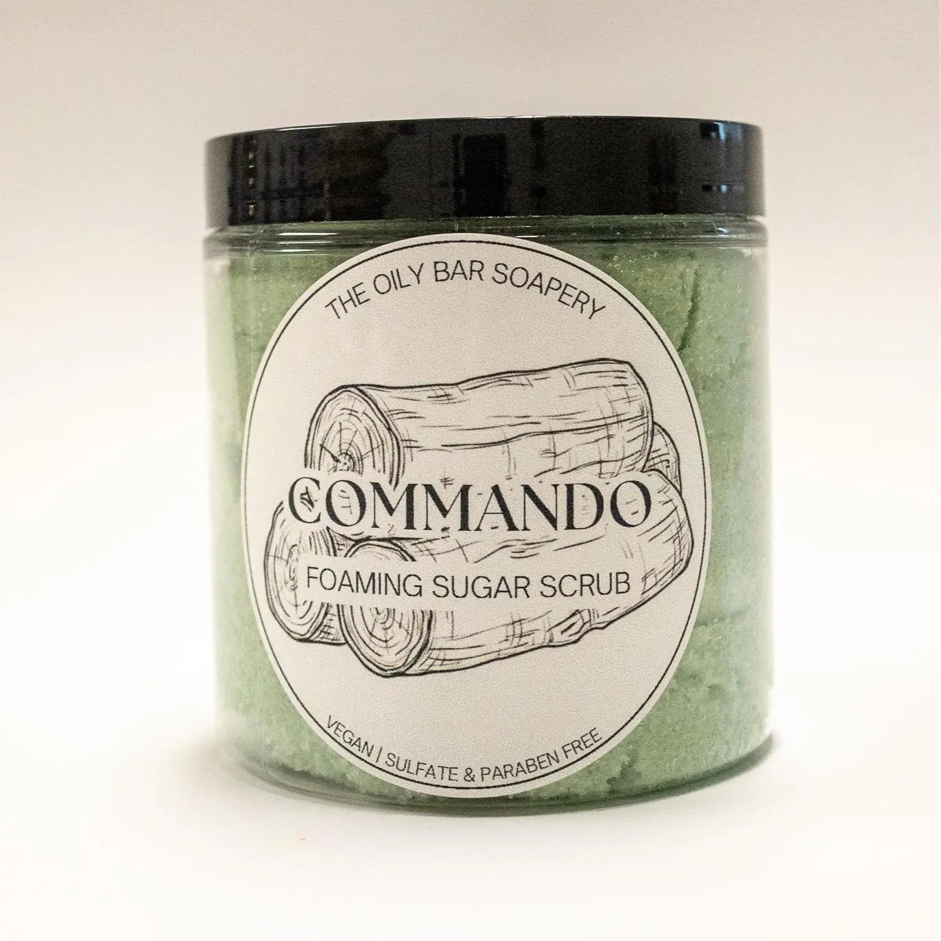 Foaming Sugar Scrub for Gentle Skin Exfoliation - Body Care