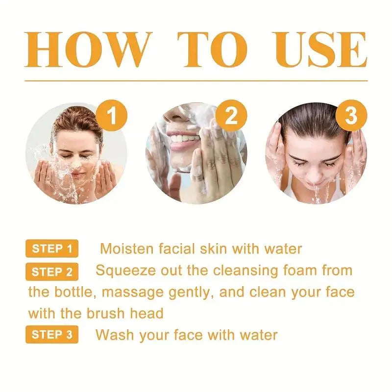 Turmeric Wash and Care Two Piecesetturmericcleansing Mousse, Turmeric Soapfacialcleansing Skincare Facialcleansing Cleanserfacial Wash
