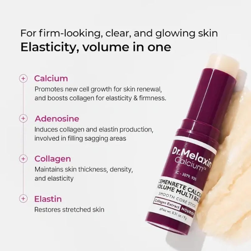 [Dr.Melaxin] Cemenrete Calcium Multi Balm 9G Korean Skin Care Eye Care Routine Anti-Aging Cosmetics Volume Stick Collagen Wrinkles Face Eye Treatment Balm