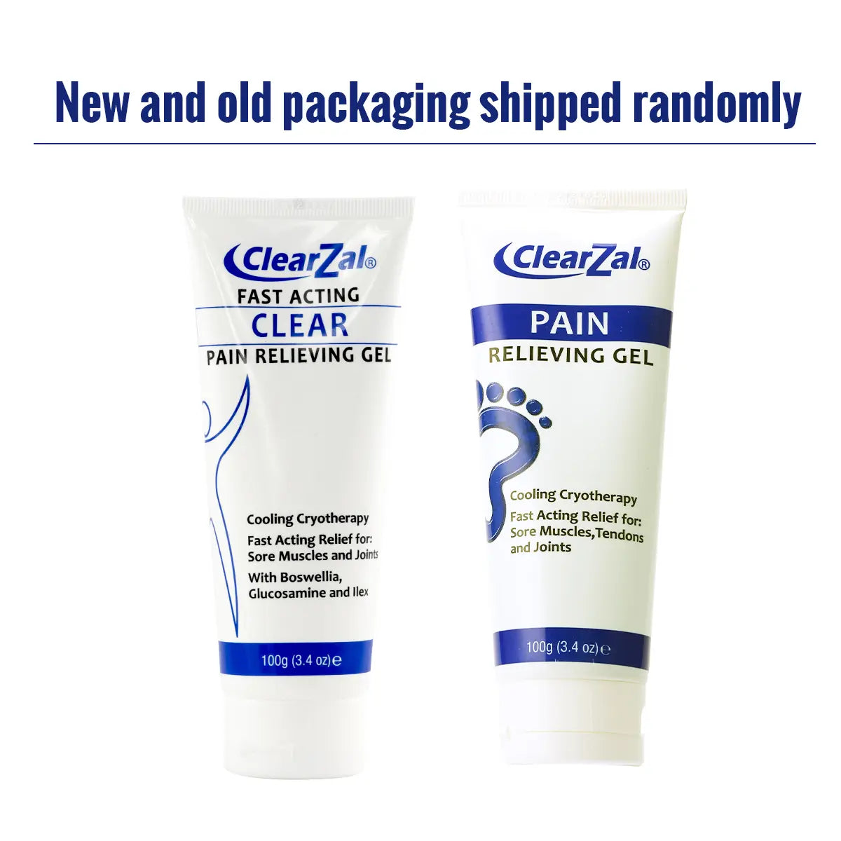 Clearzal Soothing Cooling Gel 100G, Relieving Body Gel, Cooling with Menthol and Frankincense, Helps Relieve Muscle Tension , Relax Your Waist, Legs, Knees, Shoulders and Neck to Relieve Fatigue, Sports Soothing Cooling Gel Body Care Lotions