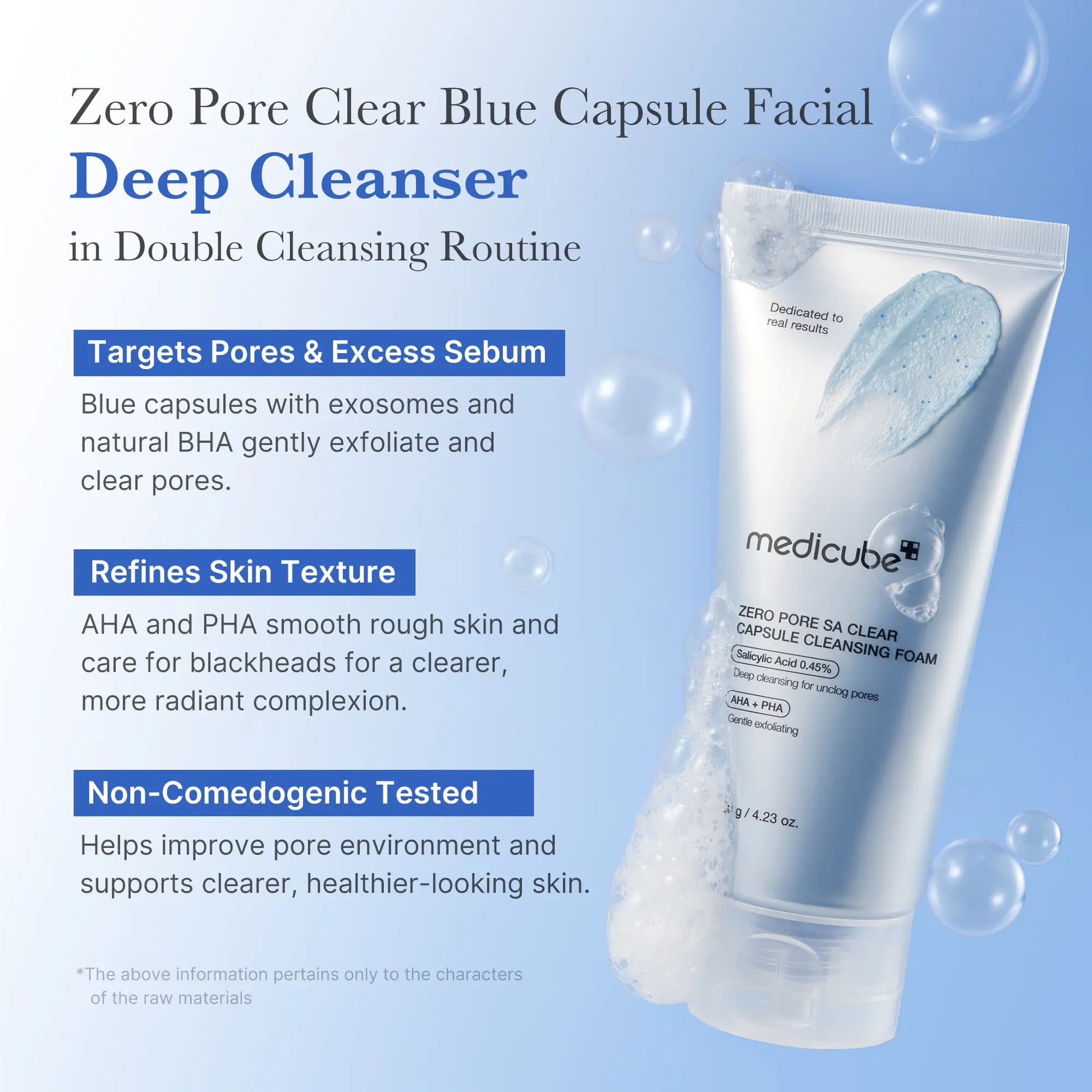 [Medicube] Pore-Fect SetㅣDeep Pore Cleansing, Gentle Exfoliating Foam Cleanser, Mud Clay MaskㅣExcess Sebum, Look of Blackhead Care, Korean Skincare