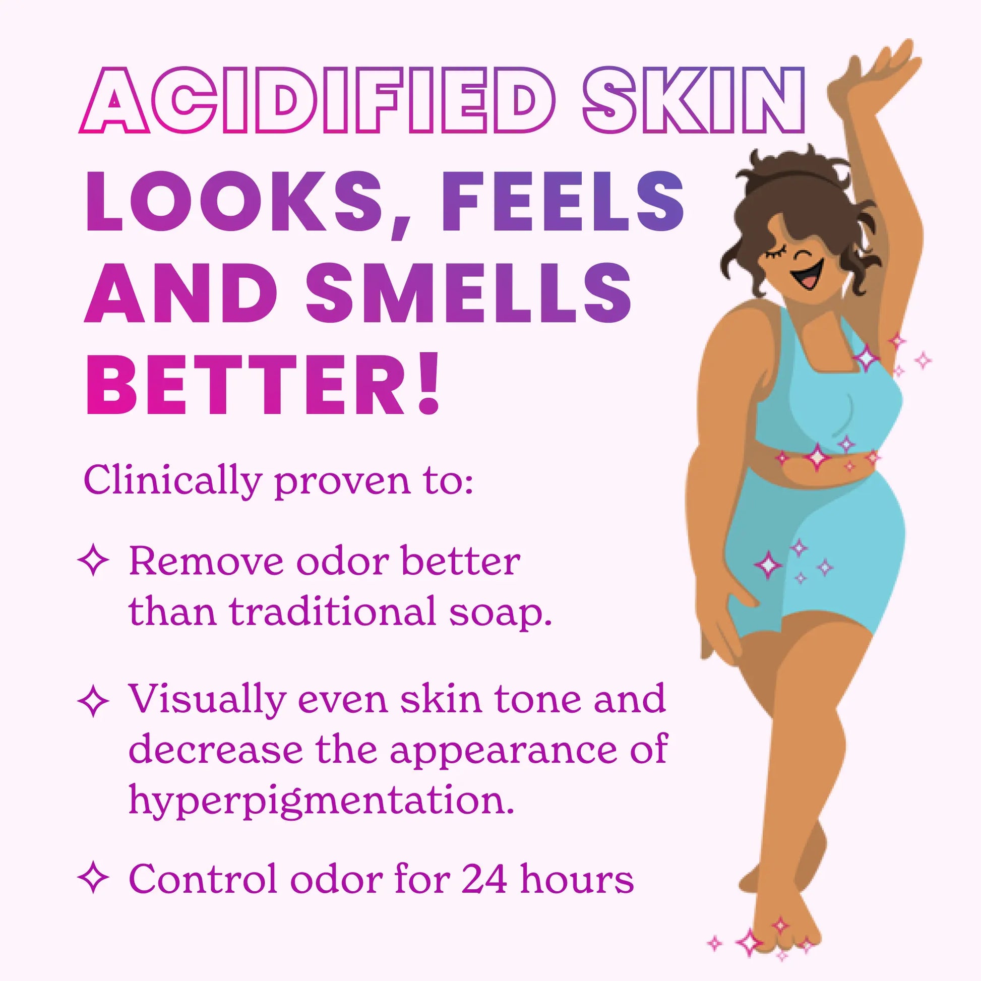Ph Optimized Body & Intimate Wash Bundles: Acidified Body Wash or Cleansing Bar Soap - Shampoo, Face, Body, and Shave Bar or Hydrating AHA Body Wash Gel. Powered by Mandelic Acid